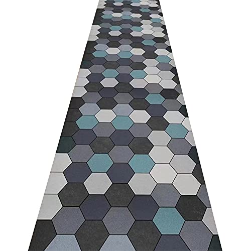 Alfombras de pasillo largo para decorar entradas de casas modernas 2