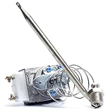 RX-2-24 Thermostat for Fryer 3/8" Mpt Stuff Box, 00-913153 Thermostat RX Series Millivolt Thermostat