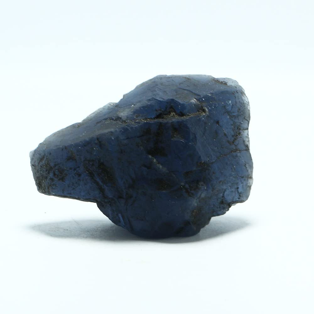 Fluorite Bleue en Pierre Brute Naturelle pour Décoration de la Maison de 350-400g