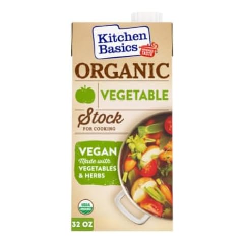 Kitchen Basics® Organic Vegetable Stock, 32 oz. Carton Cover