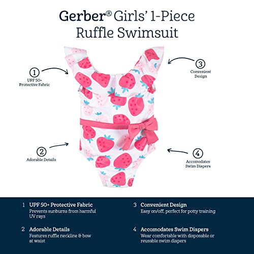 Image of Gerber girls One-piece Swimsuit