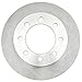 ACDelco Silver 18A1482A (19261796) Non-Coated Front Disc Brake Rotor