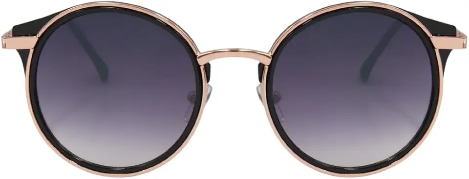 Óculos de Sol Redondo Gatinho Premium Blogueira Elegante UV400 Feminino - Modelo Florença - Cacife Brand