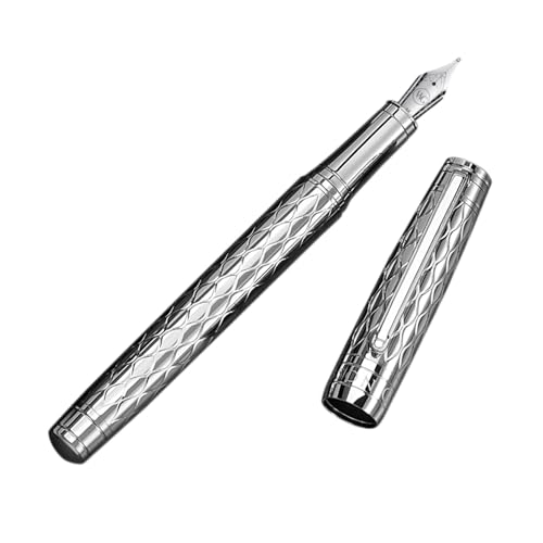 The Mirror Silver Luxury Fountain Pen