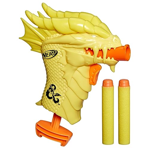 Nerf MicroShots Dungeons & Dragons Palarandusk Blaster, 2 Elite 2.0 Darts, Kids Outdoor Games, D&D Blaster Toys for Ages 8 and Up - image 1