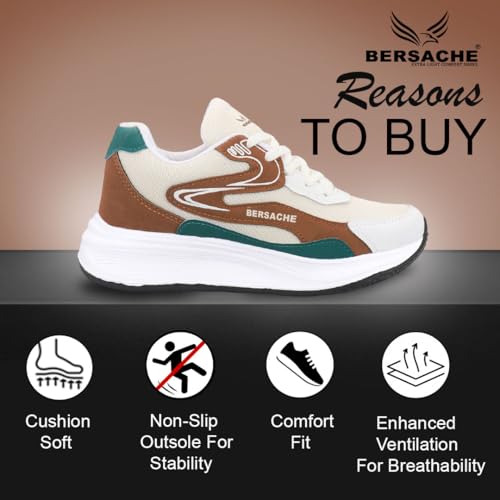 Image of BERSACHE Premium Sports,Walking,Gym,Cricket, Trending Running Shoes for Men's