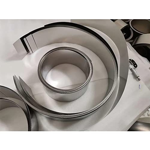 Purity 99.999% Titanium Foil, Titanium Sheet, Metal Titanium Strip For Scientific Research (0.1Mm×200Mm×1000Mm) #TOP3