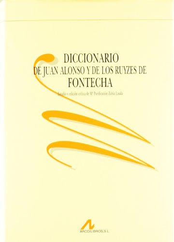Portada de Diccionario de Juan Alonso y de los Ruyzes de Fontecha