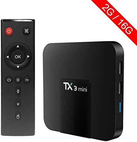 Edal Tanix Android 7.1 Smart Tv Box 2G/16G Amlogic 4K HD WiFi Latest Smart TV Box