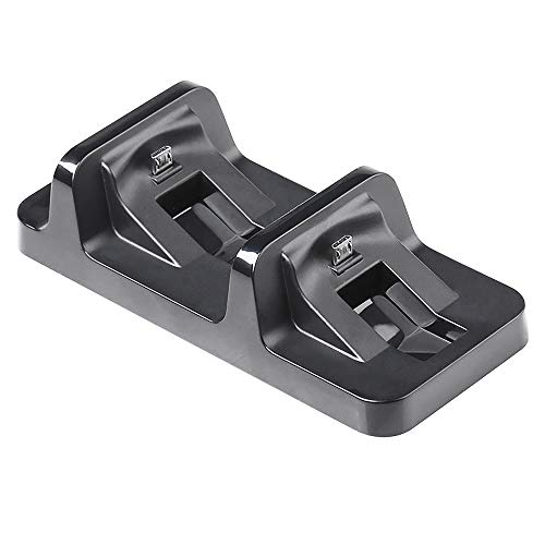 Base de Carga del Controlador PS4, Cargador Dual del Controlador PS4, Soporte de alimentación de la estación de Carga para el Controlador inalámbrico Sony PS4 / PS4 Slim / PS4 Pro
