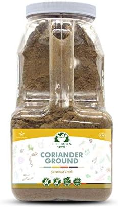 Coriander - Ground - Restaurant Quality - 5 Pound Bottle - Bulk Spices