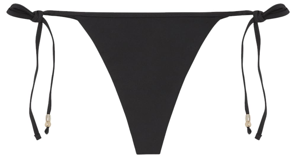 Women'secret Braga Bikini Tanga Negro Brief para Mujer