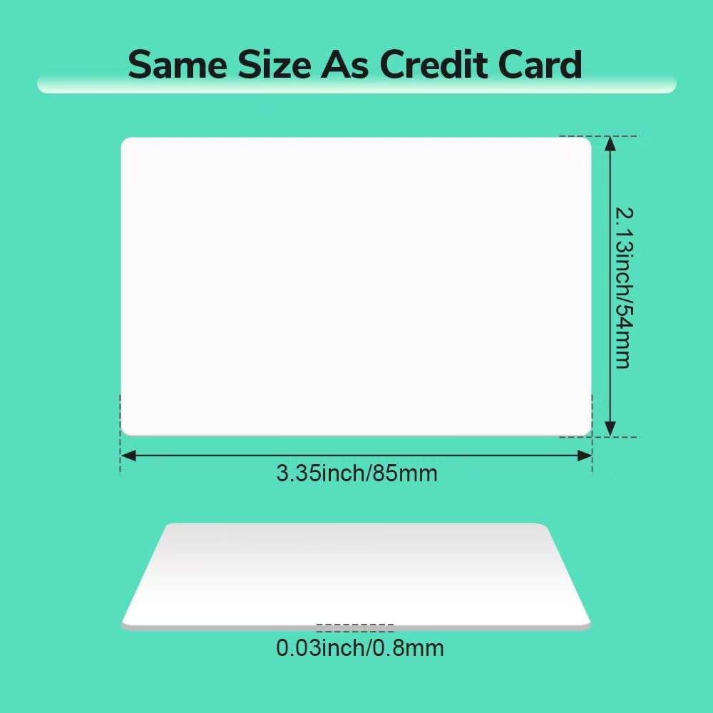 T5577 Rewritable Printable Blank Weigand 125khz Prox Thin Card,Compatible with 1386 1326 H10301 Format Readers and Keyless Entry Access Control Systems(30pcs)