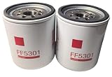 Struggling 2pcs FF5301 Fuel Filter, Replaces Baldwin BF1224, Wix 33404, Donaldson P559125, Luber