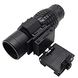 3x Lupenvisiere bieten ein weites Sichtfeld.