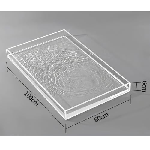 Réservoir d'eau en acrylique transparent pour shooting photo de cosmétiques - 3
