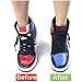 YAUNLEL 6 Pairs Crease Protectors for Air Force Shoes, Sneaker Guard, Shoes Protector Prevent Sneaker No Creases
