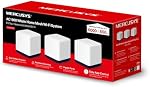 MERCUSYS Halo H50G (3-Pack) AC1900 Mesh WiFi System – Whole Home Coverage up to 6,000 ft², Seamless Roaming, Gigabit Ports, Easy App Setup, Parental Controls, Dual Band Router