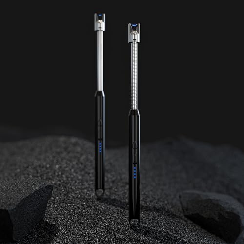 KTEBO Dual-Arc USB Rechargeable Flexible-Neck Lighter 2-Pack — view 7