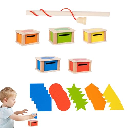 Juguete clasificador de formas,Clasificador de formas para niños pequeños | Juego de correspondencias interactivo creativo - Juguetes de madera Clasificación de colores Aprendizaje preescolar para niñ