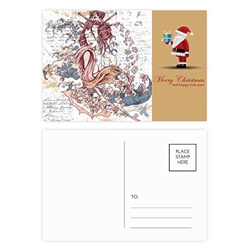 Cartes postales japonaises haut de gamme Geisha et Kimono aux motifs de vagues de l'Ukiyo-e