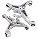Rear Lower Control Arm Car Suspension Rear Left/Right Lower Control Arm Kit compatible with Jaguar S-Type 2004-2008 compatible with Jaguar XF 2010-2015 Replacement C2P16878 C2D36808 C2P16879 C2D36809