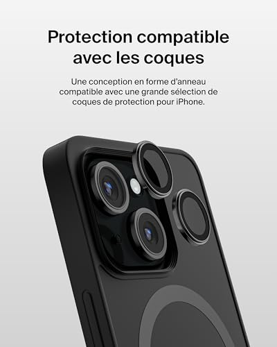 Protecteur dobjectif Belkin ScreenForce iPhone 1515 Plus Verre trempé Pack de 2 - vue 7