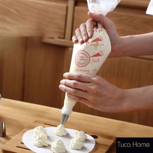 Kit 50 Sacos Confeitar Médio Manga Descartável Confeiteiro Decorar Bolo