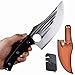 KOPALA Boning Knife with Sheath handmade Multipurpose Cleaver Kitchen Knives for BBQ, Camping, Grill High Carbon Stainless Steel 6.3-inch