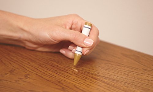 Guardsman Wood Repair Filler Sticks - 5 Colors Plus Sharpener, Repair And Restore Scratched Furniture #TOP2