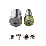 2-Piece Die Set Herramientas para Universal Verde prensa de la mano de la máquina / mano compatibles Remachadores