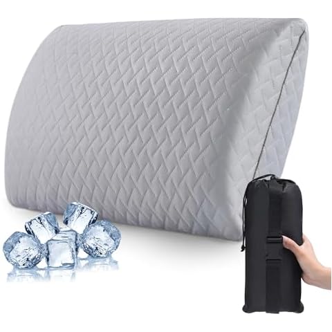 ENITYA Camping Pillow with Washable Cover Cover