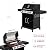 Grills House SG5003H 4-Burner Gas Grill with Lidded Side Burner, Cabinet Style Propane Gas Grill, 49,000 BTU Output for Outdoor Patio Garden Picnic Backyard Cooking, Black