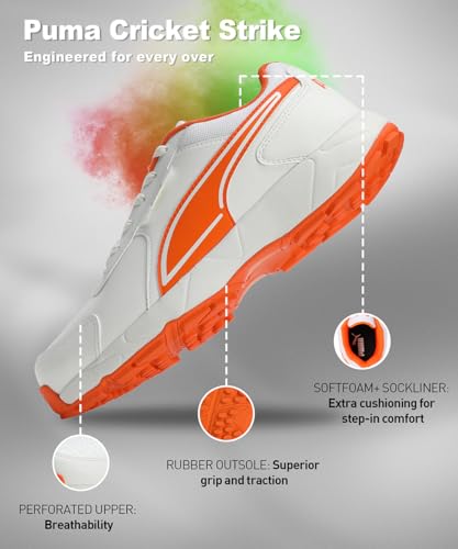 Image of Puma Mens Cricket Strike Cricket Shoe