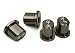 Integy RC Model C28982GREY Billet Machined Rear Hinge Pin Brace Inserts for Losi 1/5 Desert Buggy XL-E