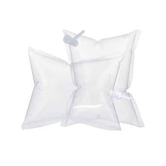 PTFE Teflon Gas Sampling Bag, 1PCS Gas Sampling Bag, Polyvinyl Fluoride, PVF Gas Sample Collection Bag, PP/PTFE Materials Available 1, Single PP Valve, 3L Capacity