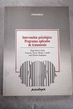 Hardcover Intervención psicológica: programas aplicados de tratamiento Book