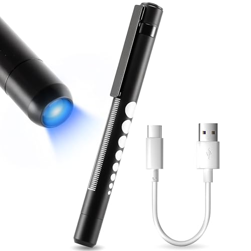 Jeemiter Upgraded Cobalt Blue LED Medical Penlight