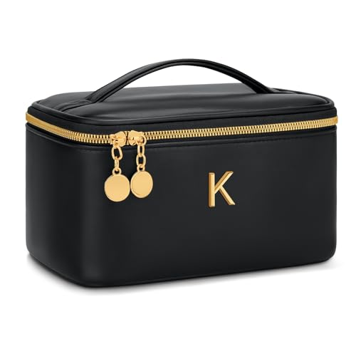 CLOUDWINGS Personalized Makeup Bag Gifts for Women Travel Cosmetic Case