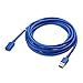 Cable Matters 5Gbps Long USB Extension Cable - 10ft, USB 3.0 Extension Cable, Male to Female USB3.0 Extender, Compatible with Webcam, VR Headset, Printer, Hard Drive, Blue