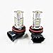 SOCAL-LED LIGHTING H11 Pink LED Fog Light Bulbs for Powersports 15W SMD 5730 High Power Bright DRL Lights, 12V Daytime Running Light Replacement, Pack of 2