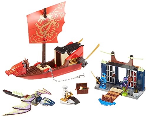71749 LEGO® NINJAGO® Legacy Voo Final do Barco do Destino; Kit de Construção (147 peças)