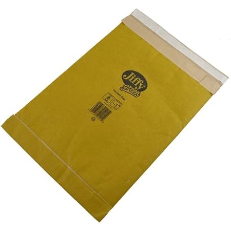 Jiffy Jl 7 370 X 445 Mm A3 Airkraft Lightweight Postal Bag Size 7 White Box Of 50 Amazon Co Uk Stationery Office Supplies