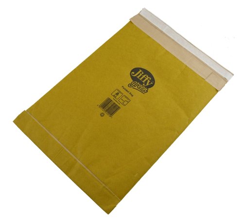 Jiffy Airkraft Gold - Paquete de 50 sobres acolchados (290 x 445 mm), amarillo