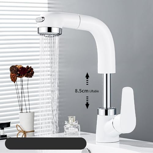 Robinet de lavabo 2 modes de jet orientable pour vasque de salle de bain - 3