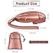 TEPENAR Hair Dryer Bonnet Attachment: Upgraded Extra Large Hooded Dryer Adjustable Hair Dryer Caps - Easy to Use for Natural Curly Textured Hair Care Styling Fast Drying - Rose Gold