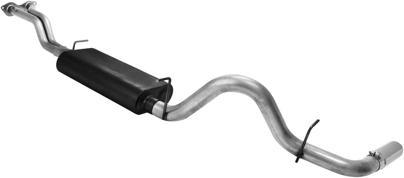 Flowmaster 17166 Force II Cat-Back Exhaust Kit 3 Inch Aluminized Steel Compatible with 1996-1999 Chevy Tahoe and GMC Yukon 5.7L 4 Door