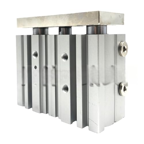 Cylindre à tige de guidage anti-torsion MGPM12-60Z pour blocage de pièces - 2