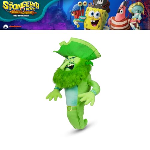 Image of Spongebob Squarepants The Flying Dutchman Kids Plush Cuddle Pillow, Glow in The Dark, Super Soft & Cozy, (Officially Licensed Product) By Franco Collectibles