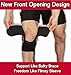 Hinged Knee Brace Support with Strap & Side Patella Stabilizers for Protection & Pain Relief for Arthritis, Meniscus Tear, ACL, MCL - Sports Compression Wrap for Running & Recovery - Men & Women